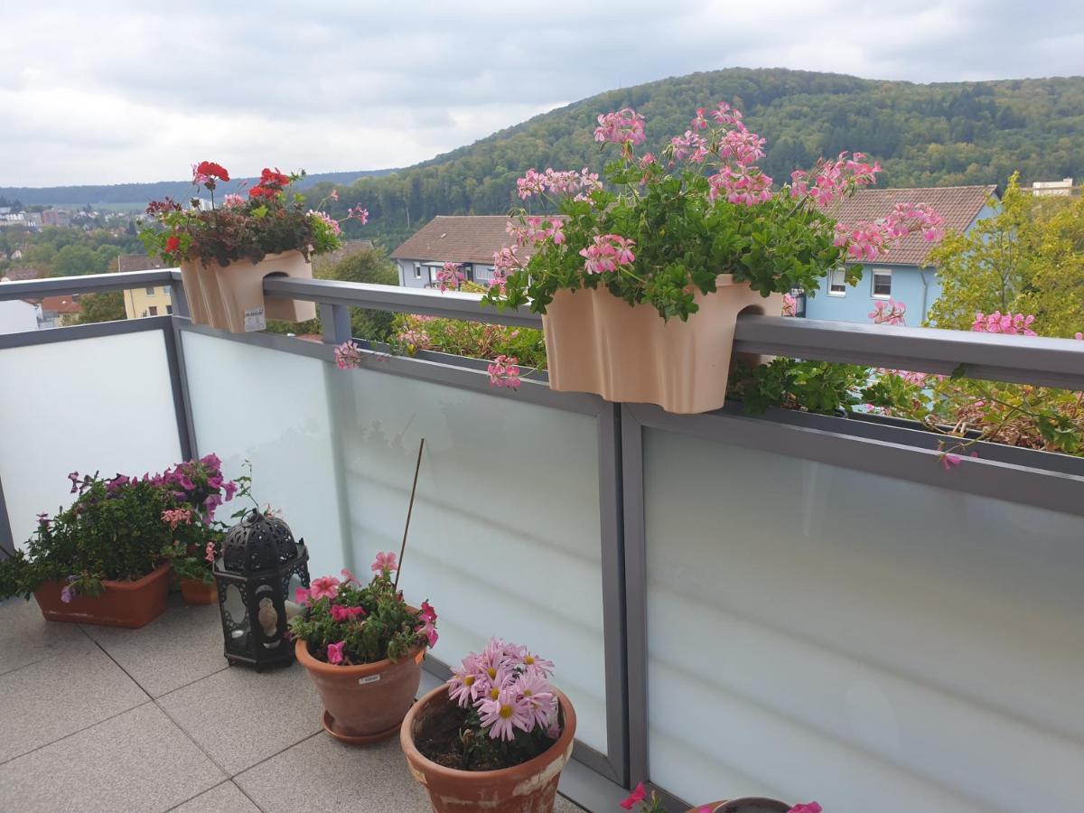 Ferienwohnung Berg View Bad Kissingen Apartment Mit 3 Schlafzimmern Esterno foto